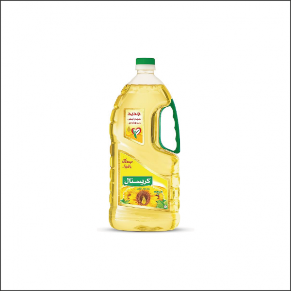 زيت دوار الشمس كريستال 1.6 لتر