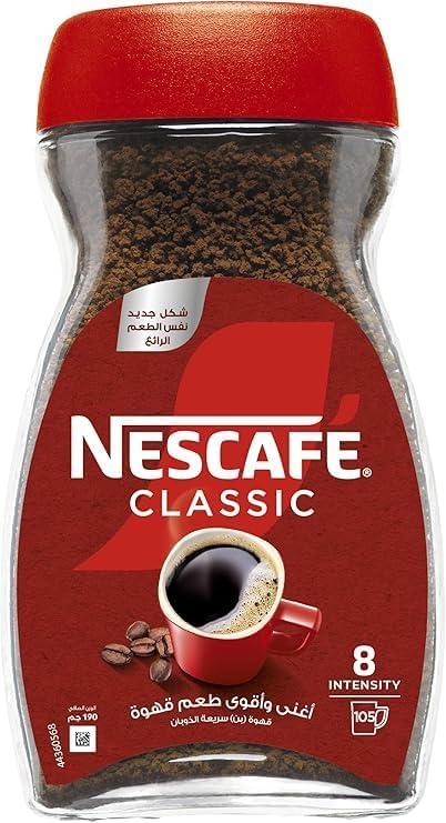 قهوة نسكافيه كلاسيك 190 جم