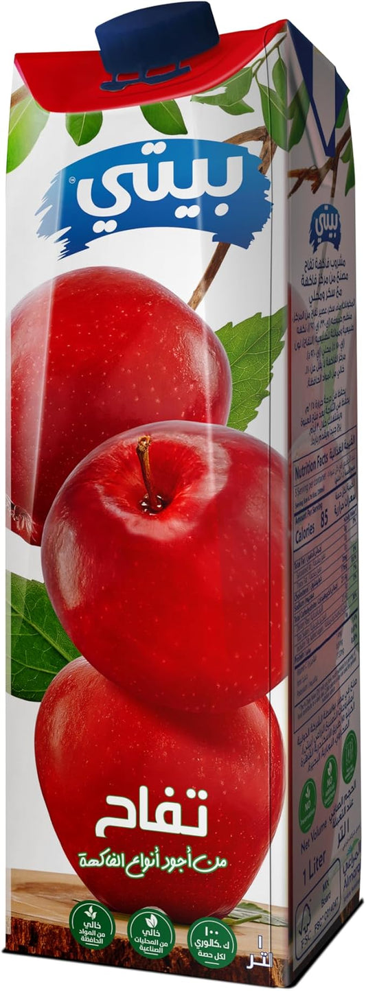 عصير تفاح بيتي 1 لتر