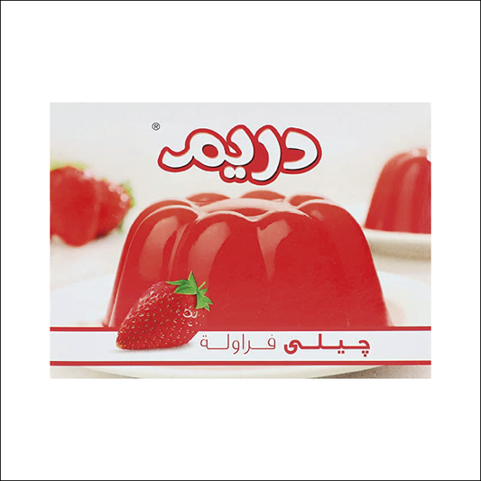 دريم جيلي 1×1 فراولة