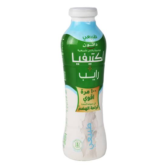 زبادي دانون رايب سادة 220 مل