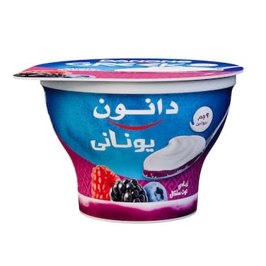 زبادي دانون يوناني توت مشكل 170 جم