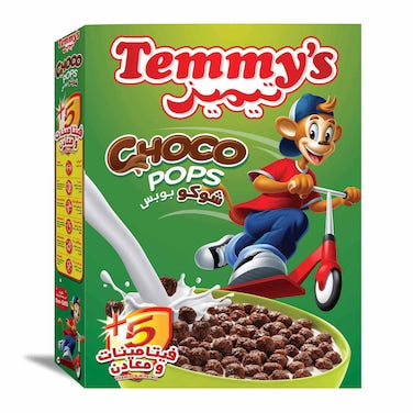 تيميز شوكو بوبس كورن فليكس 250 جم