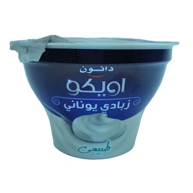زبادي دانون يوناني طبيعي 170 جم
